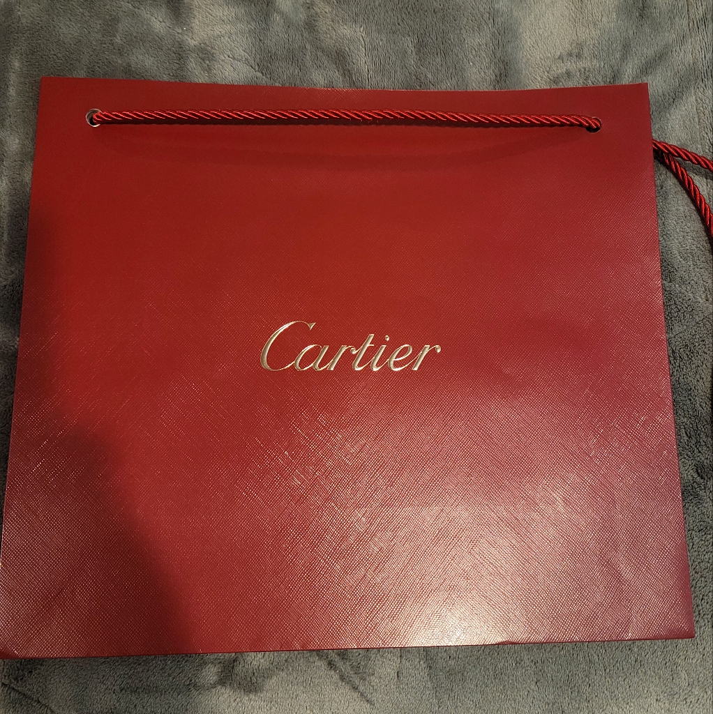 Cartier Paper Shopping Bag